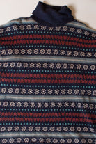 Vintage Striped Turtleneck Esprit Sweater (1990s)
