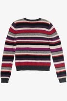 Vintage The Limited Striped V-Neck Wool Sweater (2000s)