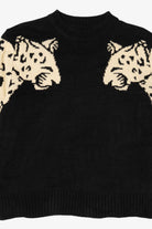 Leopard Sleeves Sweater (2010s)