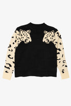 Leopard Sleeves Sweater (2010s)