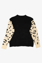 Leopard Sleeves Sweater (2010s)