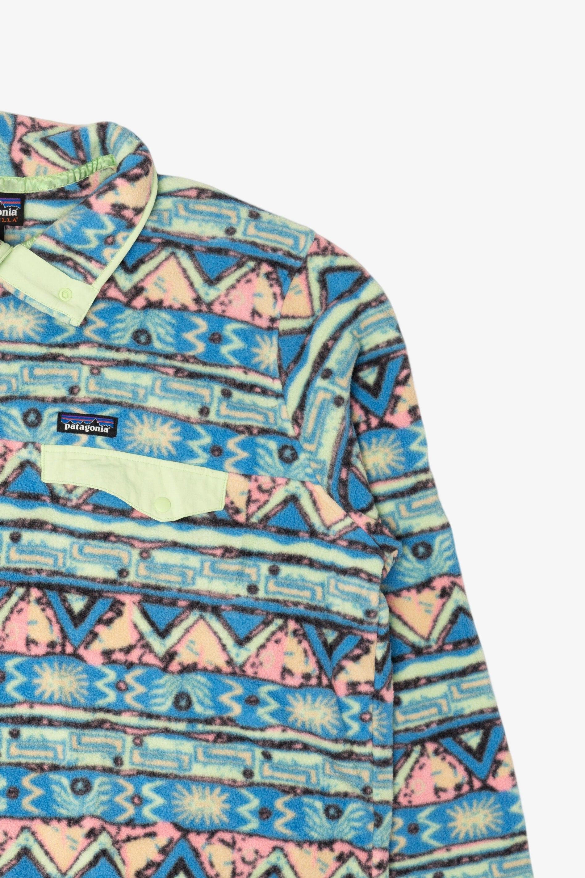 Blue Patagonia Geometric Sweater (2020s)