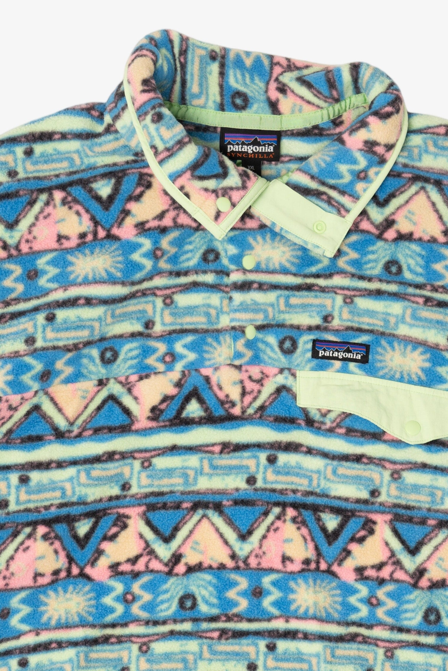 Blue Patagonia Geometric Sweater (2020s)