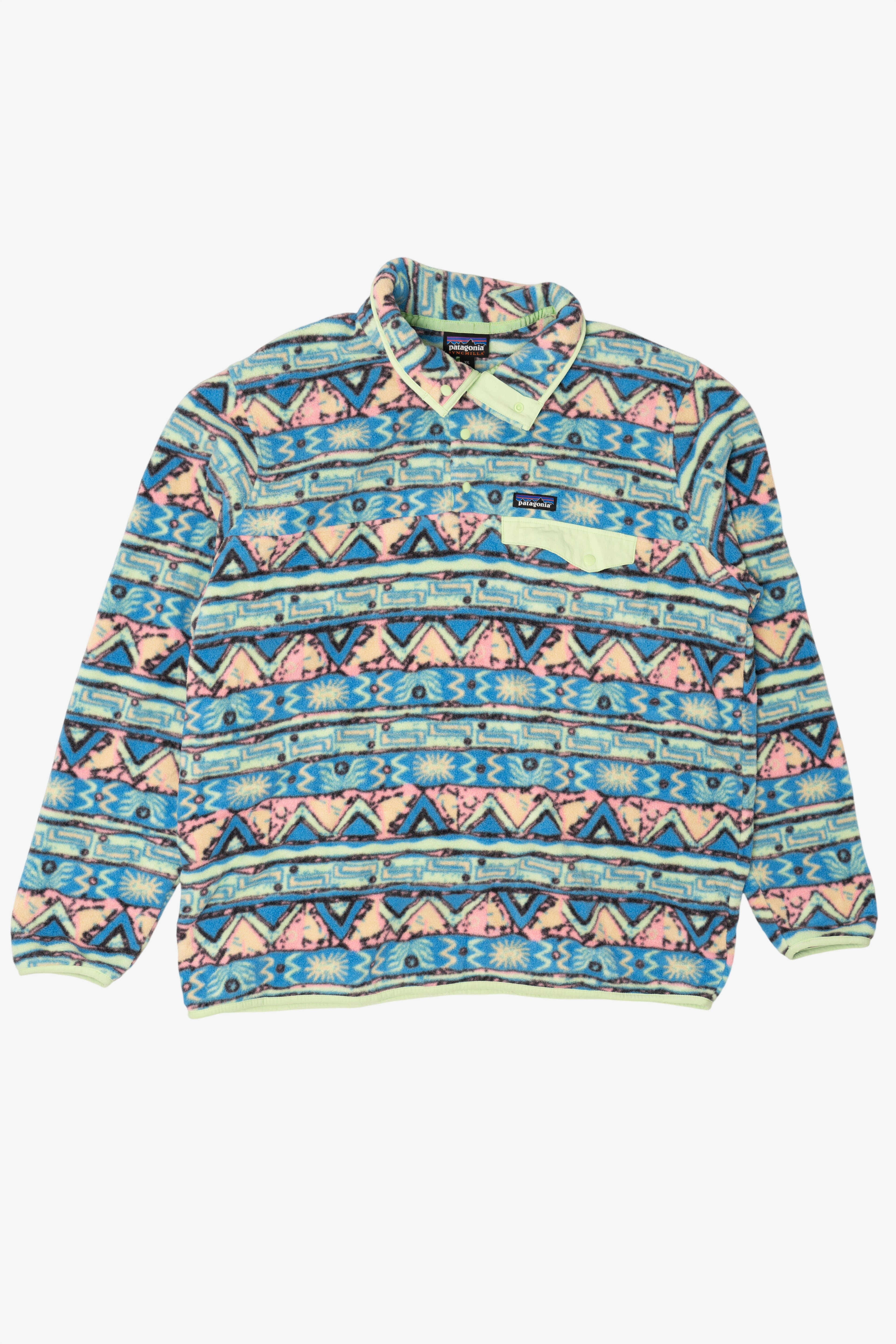 Blue Patagonia Geometric Sweater (2020s)