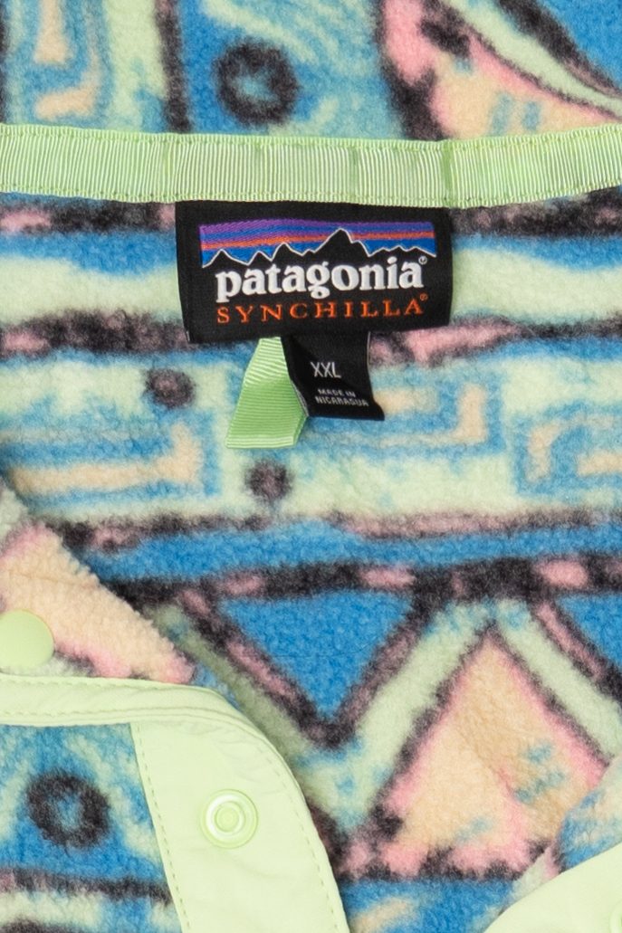 Blue Patagonia Geometric Sweater (2020s)