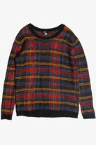 BDG Plaid Chunky Knit Sweater (2020s)