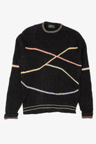 Vintage Colours Geometric Lines Graphic Sweater (1990s)
