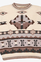 Vintage L.L. Bean Aztec Southwestern Pattern Sweater (1990s)