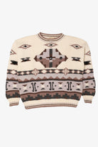 Vintage L.L. Bean Aztec Southwestern Pattern Sweater (1990s)
