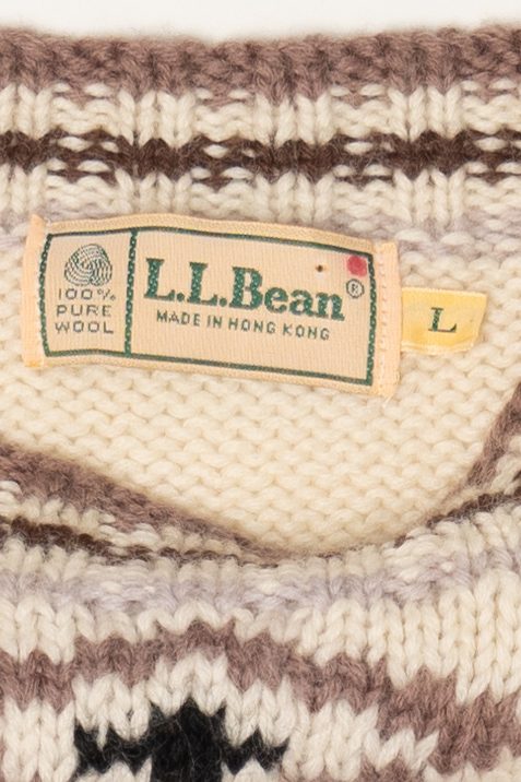 Vintage L.L. Bean Aztec Southwestern Pattern Sweater (1990s)