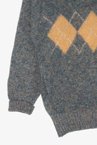 Vintage James Dalgliesh Argyle Polo Sweater (1980s)