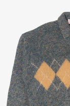 Vintage James Dalgliesh Argyle Polo Sweater (1980s)