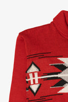 Vintage Red Repage Aztec Graphic Sweater (1990s)