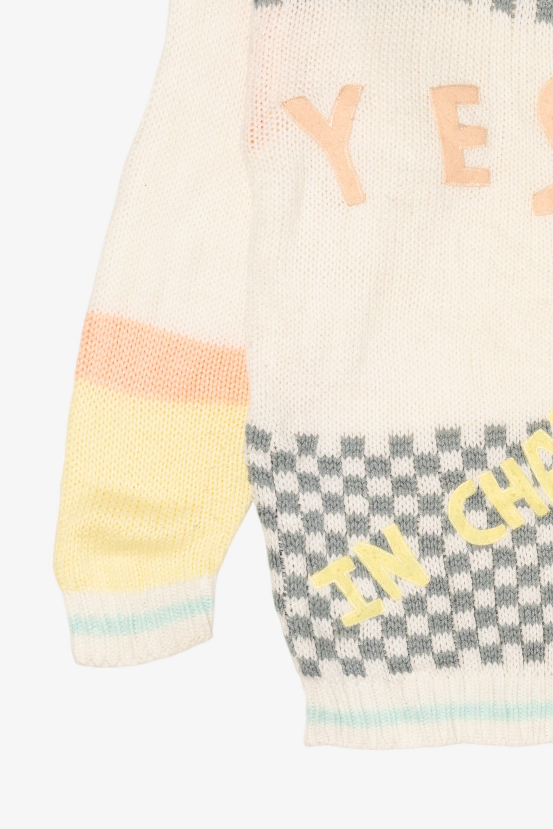 Vintage Cristina "Yes In Charge" 8 Sweater (1980s)
