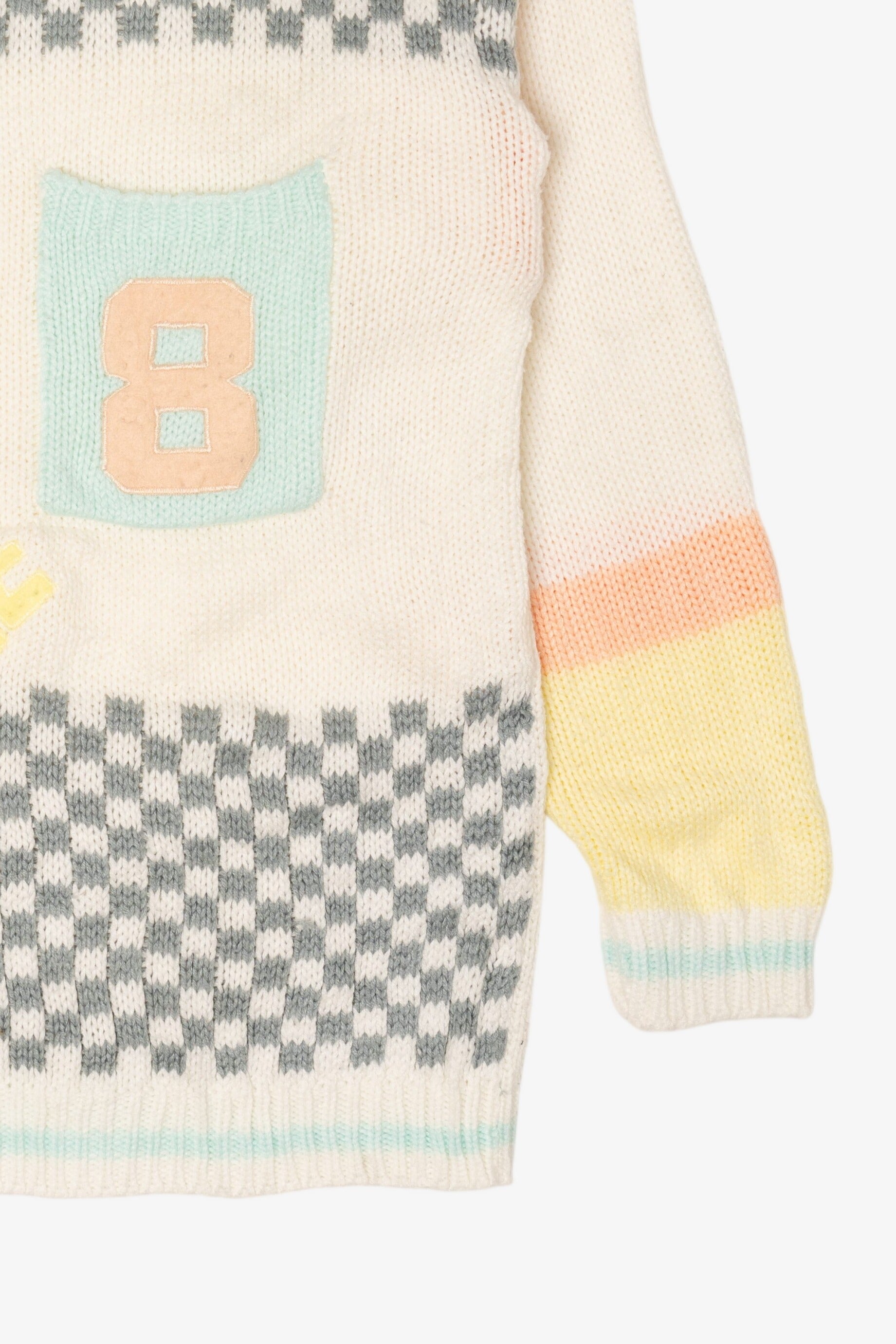 Vintage Cristina "Yes In Charge" 8 Sweater (1980s)
