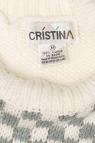 Vintage Cristina "Yes In Charge" 8 Sweater (1980s)