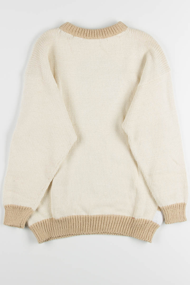 Vintage Tennis Player Sweater 3
