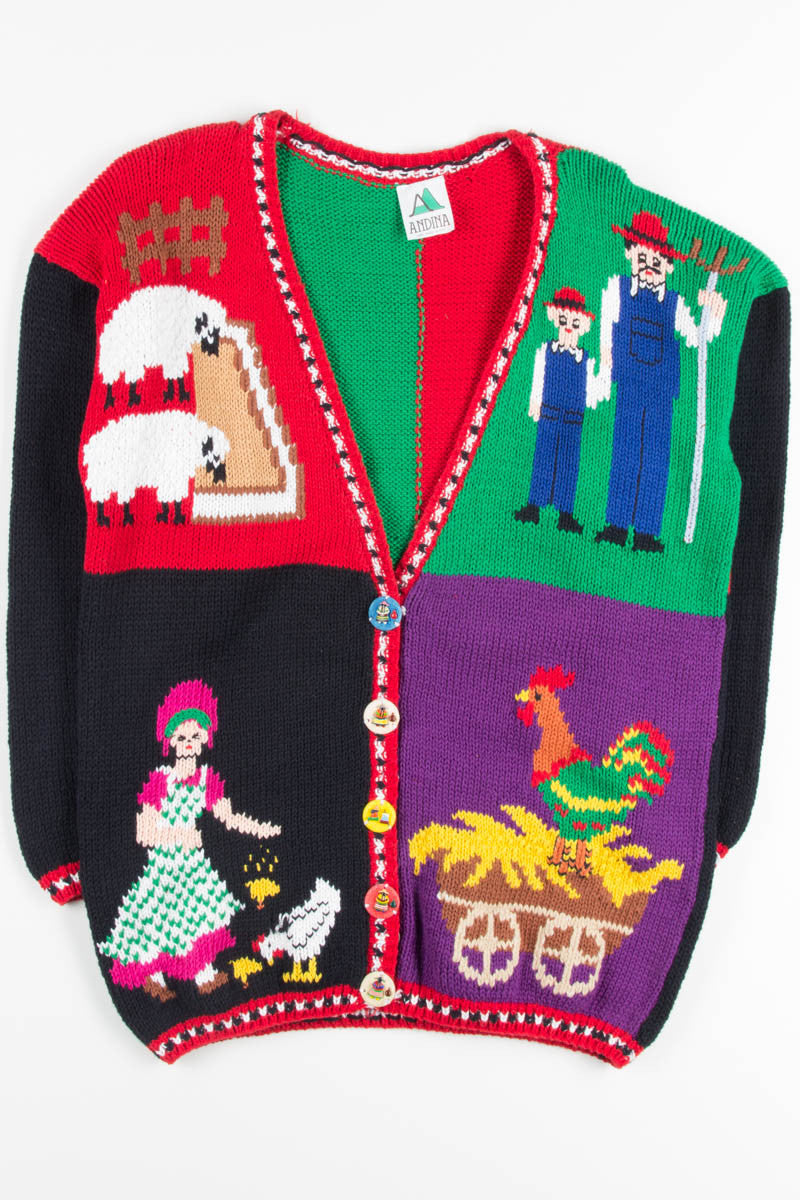 Vintage Farmer Cardigan