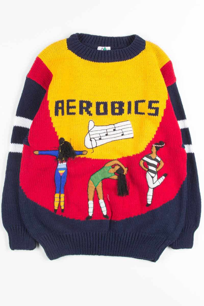 Vintage Aerobics Sweater 2