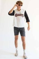 Vintage Half Sleeve San Francisco Giants Sweatshirt