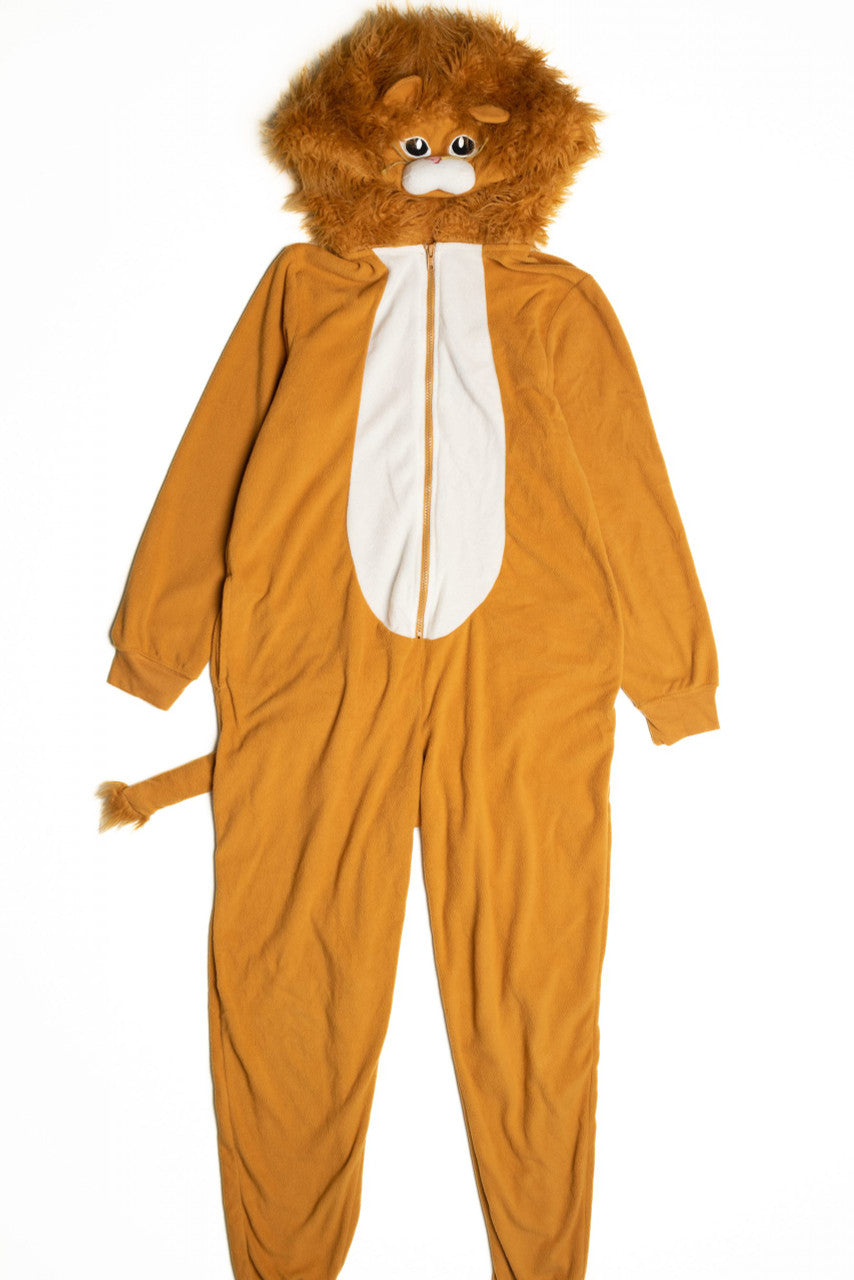 Adult Small Lion Onesie Costume