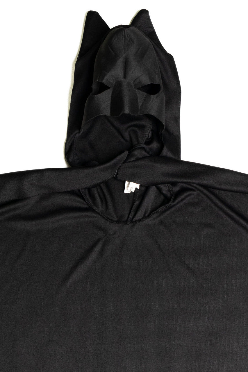 Batman Cowl and Cape Recycled Halloween Costume