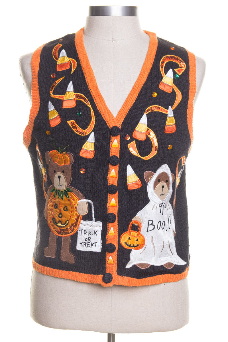 Vintage Halloween Sweater 174