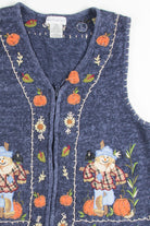 Fall Scarecrow Vest 336