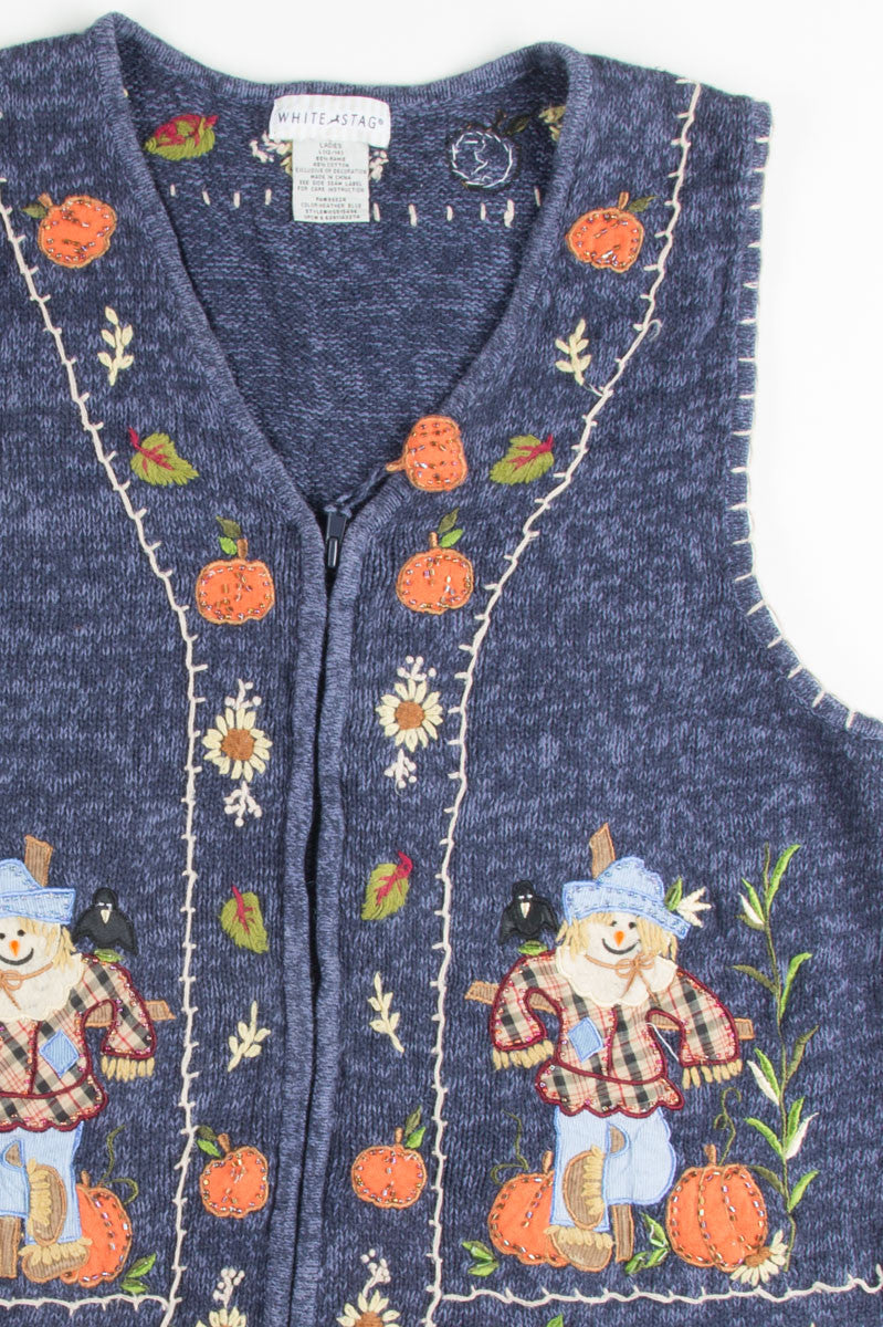 Fall Scarecrow Vest 336
