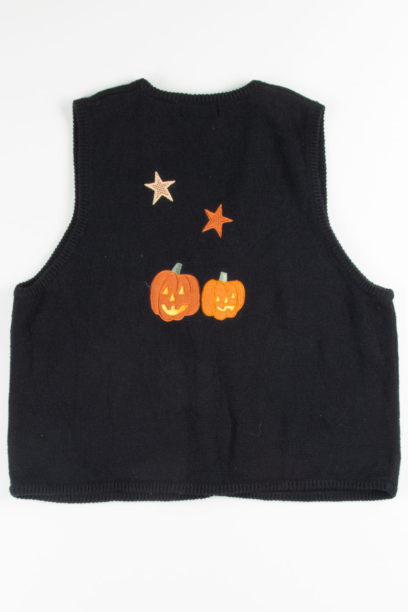 Ghost Scarecrow Halloween Vest 369