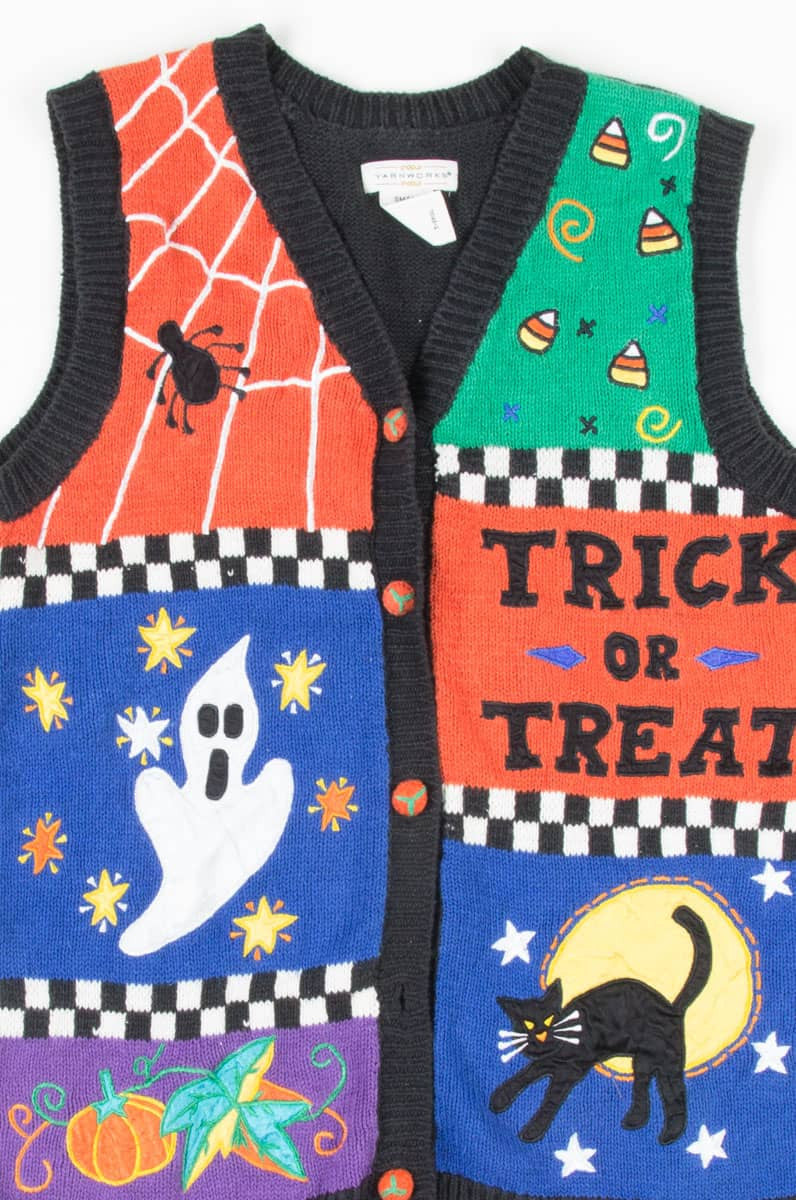 Vintage Halloween Vest 398