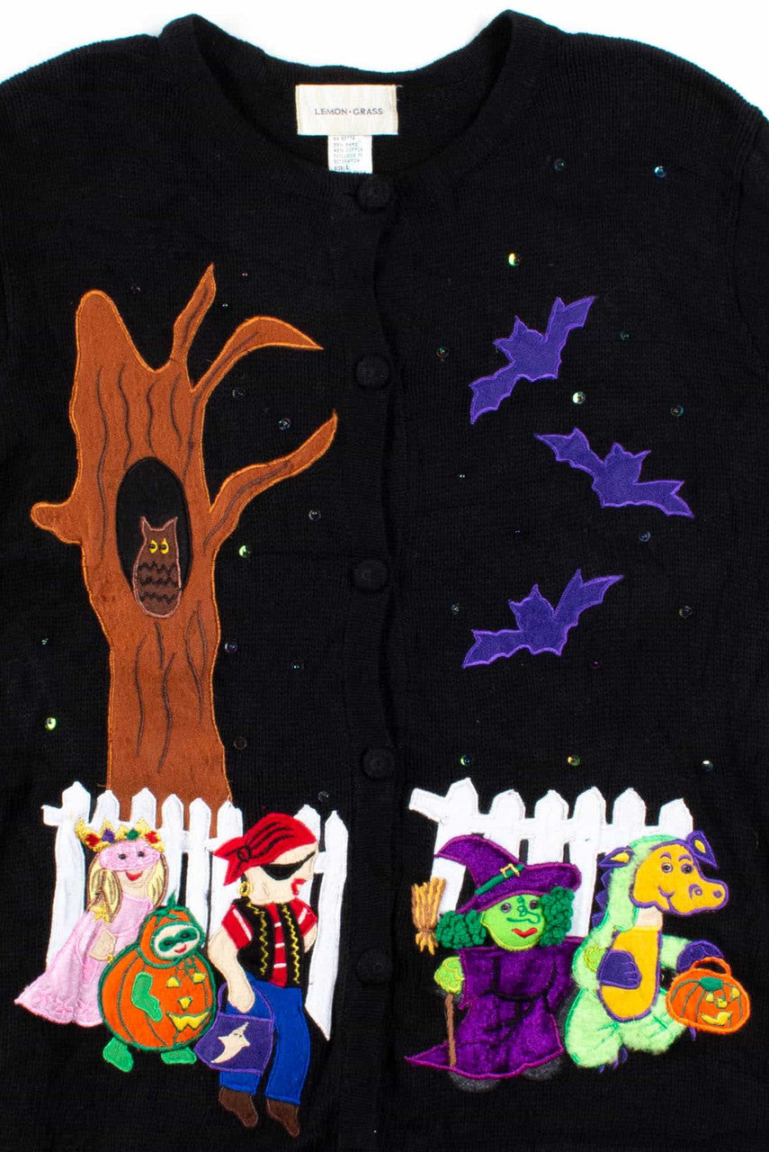 Vintage Halloween Cardigan 467