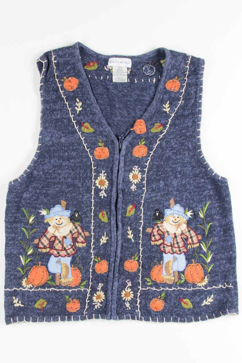 Fall Scarecrow Vest 336