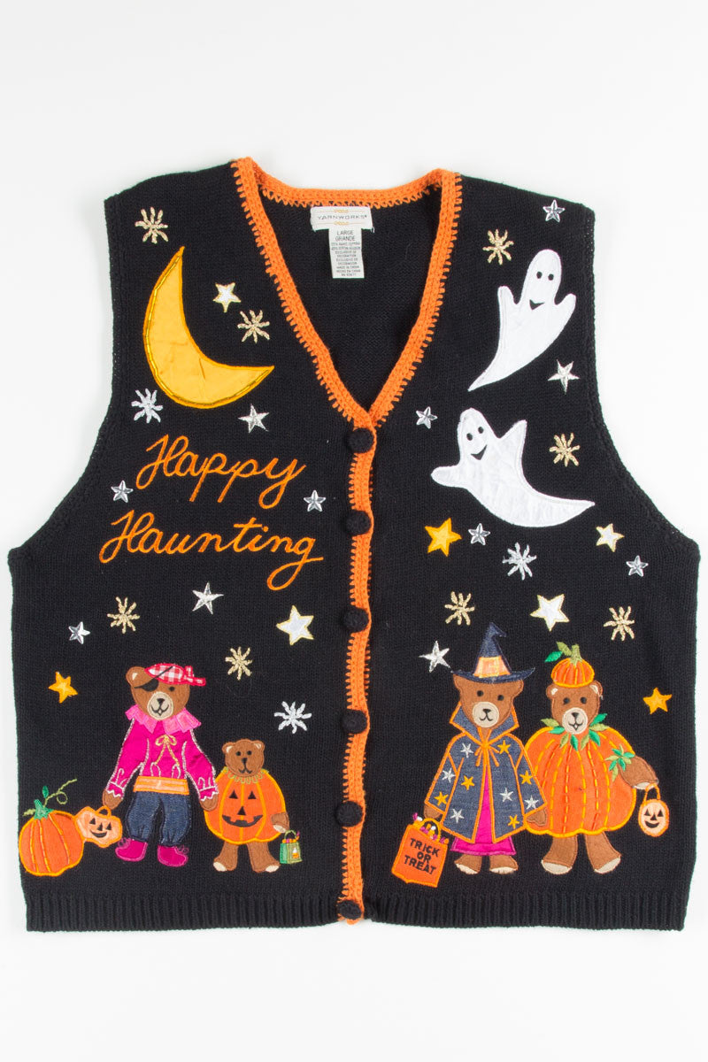 Halloween Happy Haunting Vest 337