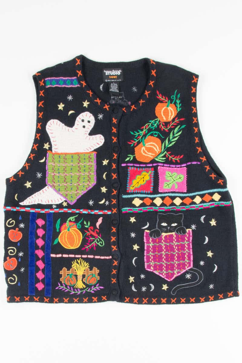 Vintage Halloween Vest 375
