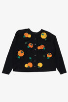 Vintage Pumpkins Bechamel Halloween Autumn Cardigan (1990s)