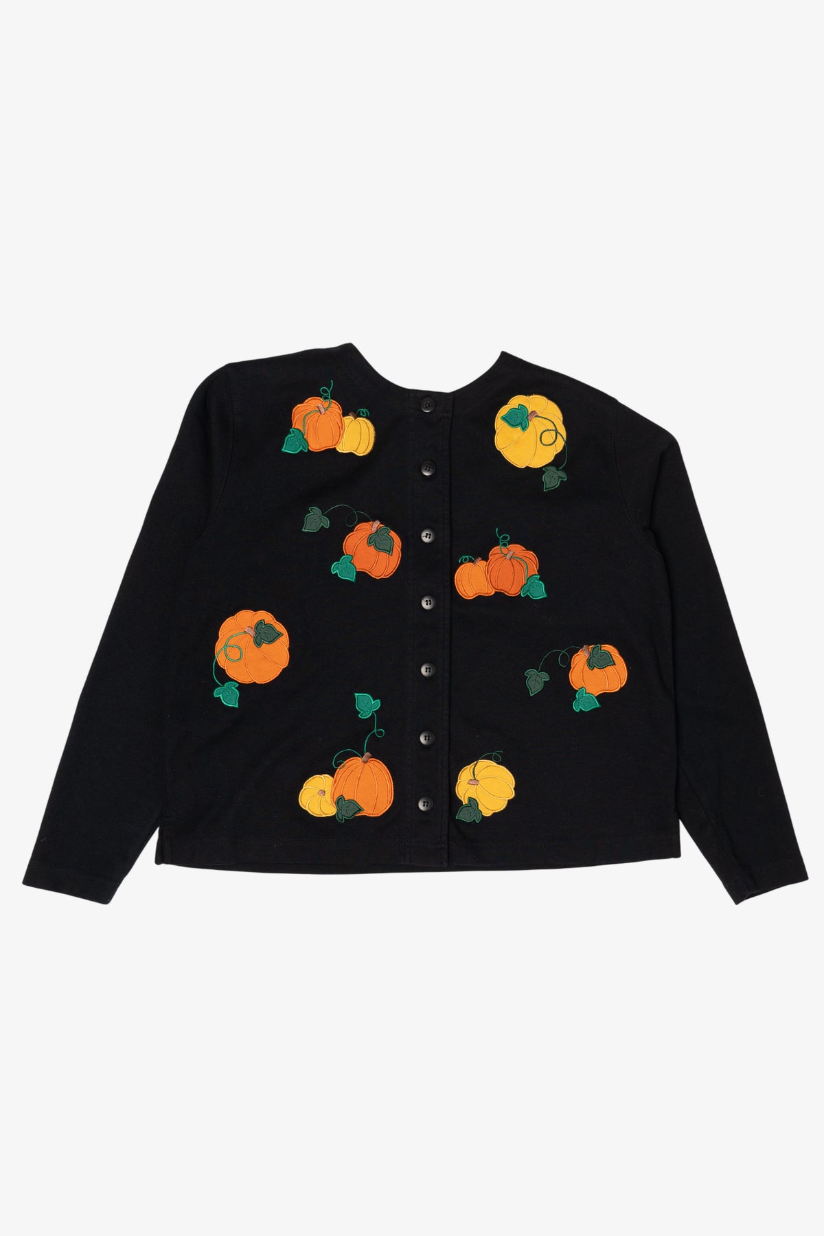 Vintage Pumpkins Bechamel Halloween Autumn Cardigan (1990s)