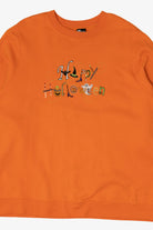 Vintage Orange Happy Halloween Sweatshirt (1990s)