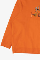 Vintage Orange Happy Halloween Sweatshirt (1990s)