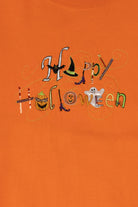 Vintage Orange Happy Halloween Sweatshirt (1990s)