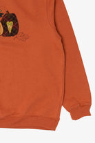 Vintage Orange Blair Pumpkin Sunflower Autumn Harvest Sweatshirt (1990s)