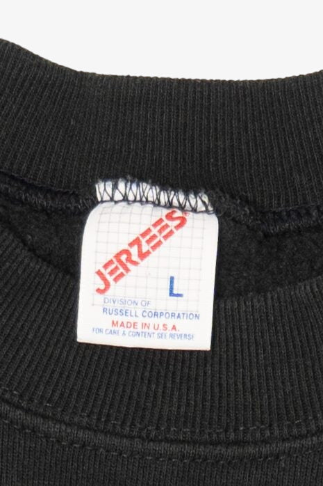 Vintage Halloween Black Cats And Jack O Lantern Sweatshirt (1990s)