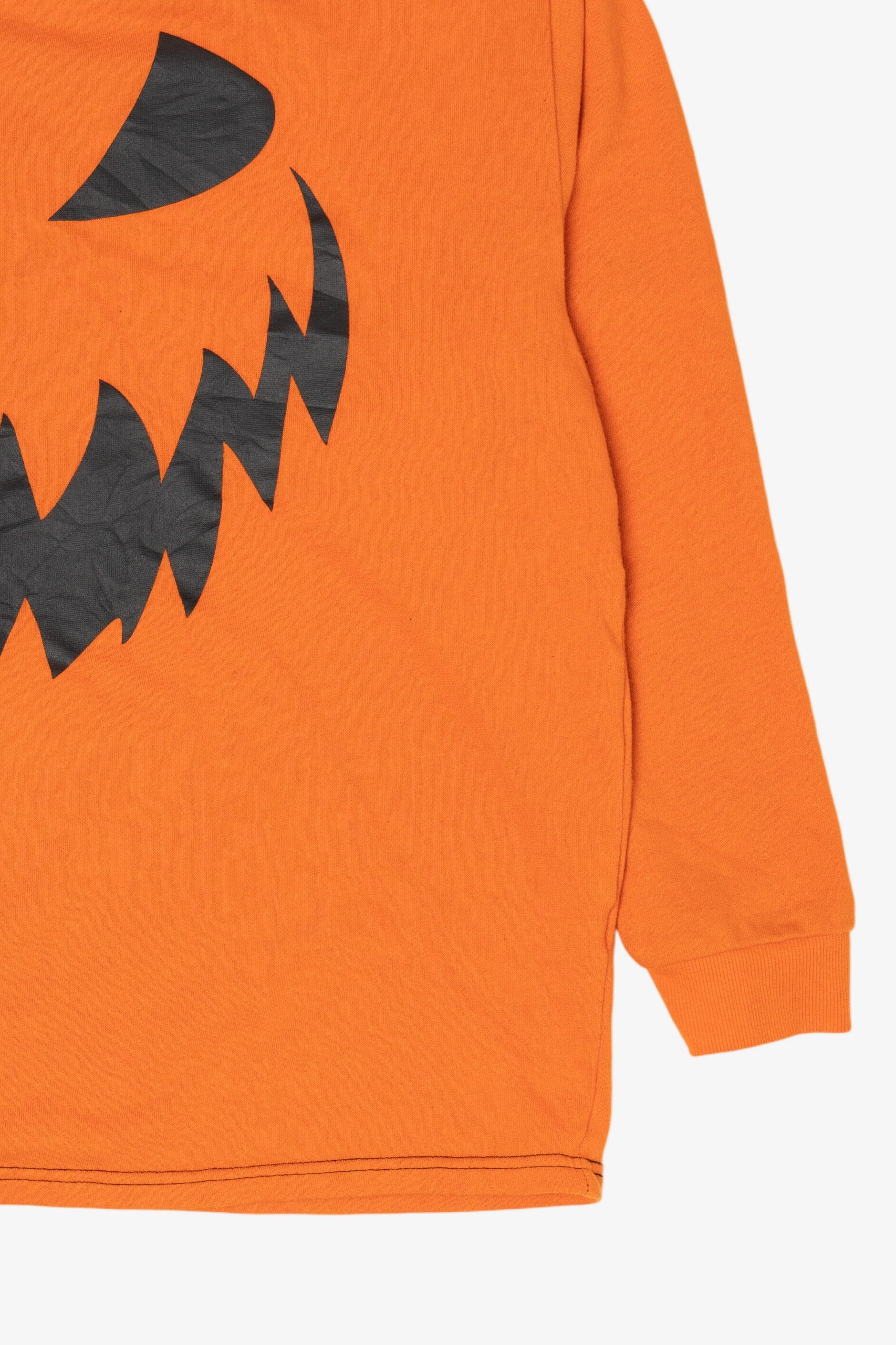 Black And Orange Spirit Halloween Jack O Lantern Smile Sweatshirt