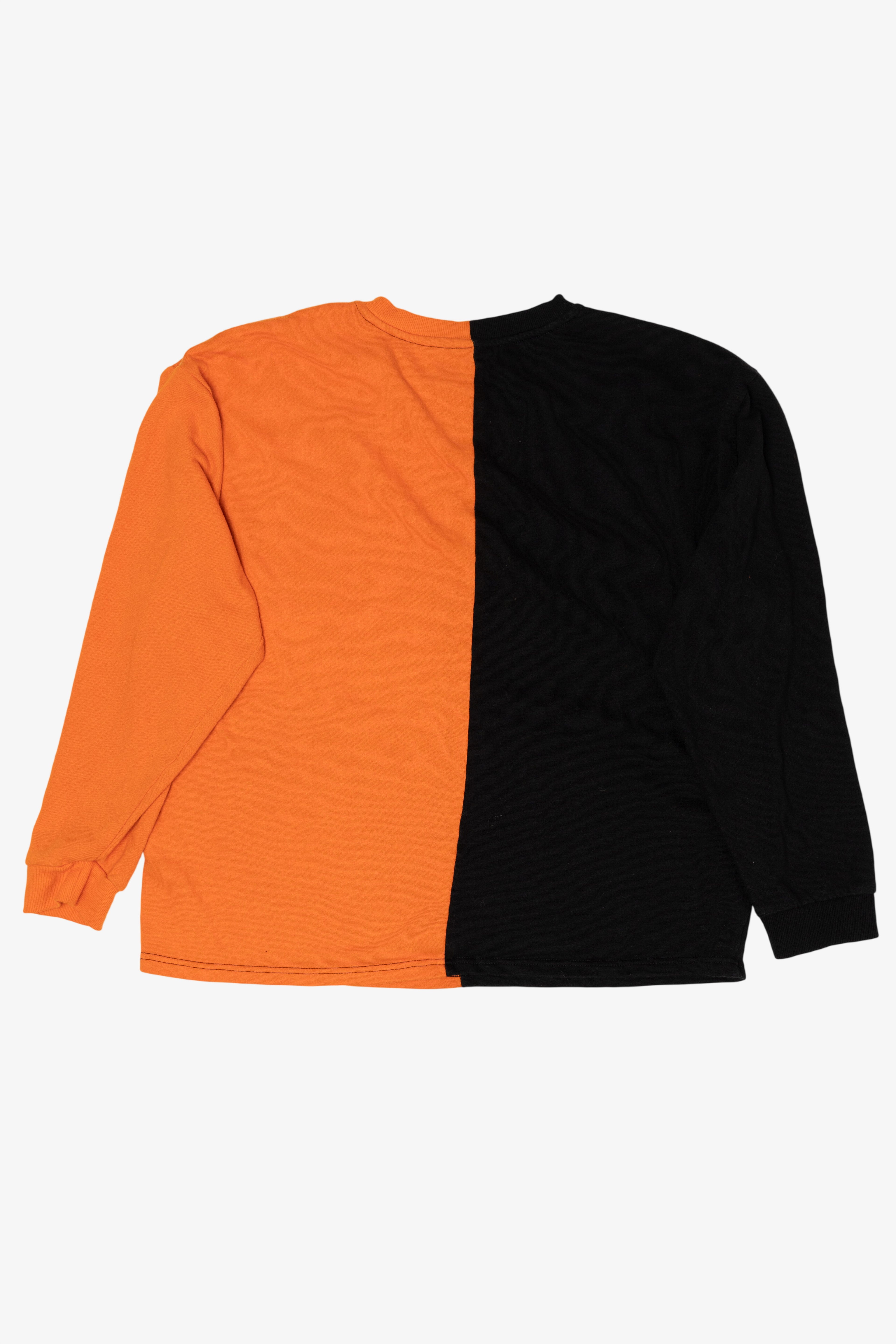 Black And Orange Spirit Halloween Jack O Lantern Smile Sweatshirt
