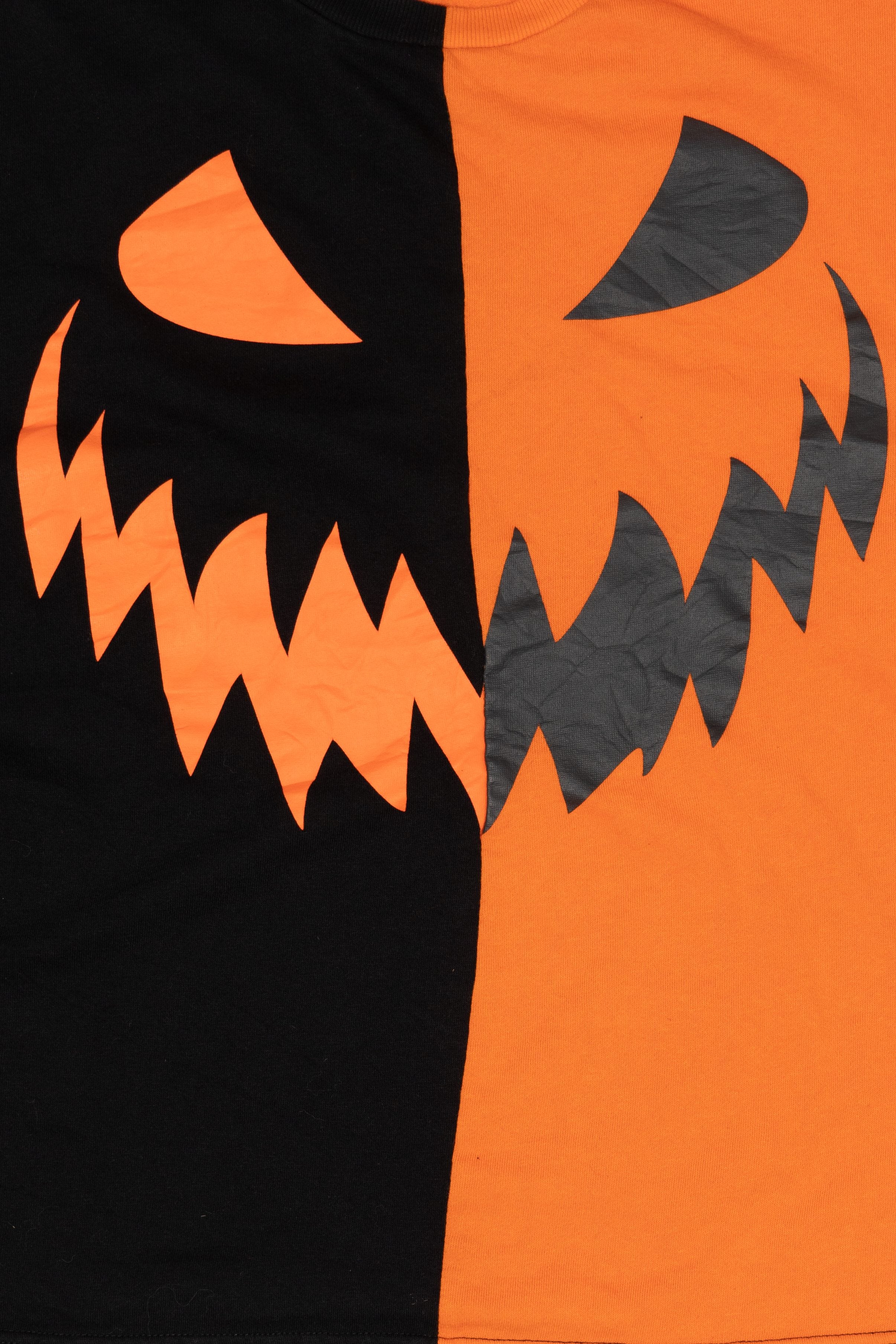 Black And Orange Spirit Halloween Jack O Lantern Smile Sweatshirt