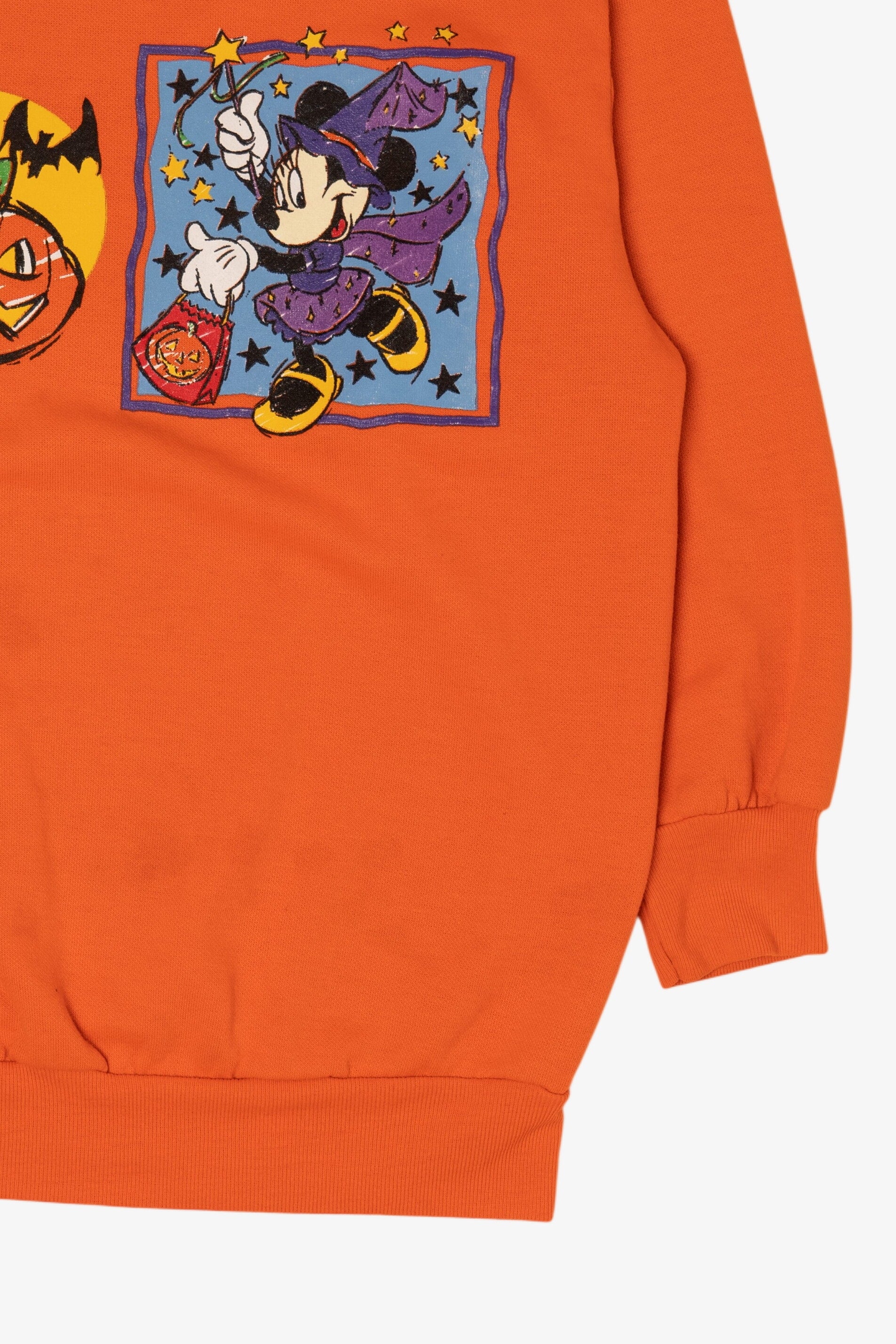 Vintage Orange Disney Mickey And Minnie Mouse Pumpkin Halloween