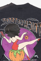 Vintage Betty Boop Trick Or Treat Front/Back Halloween Sweatshirt (1990s)