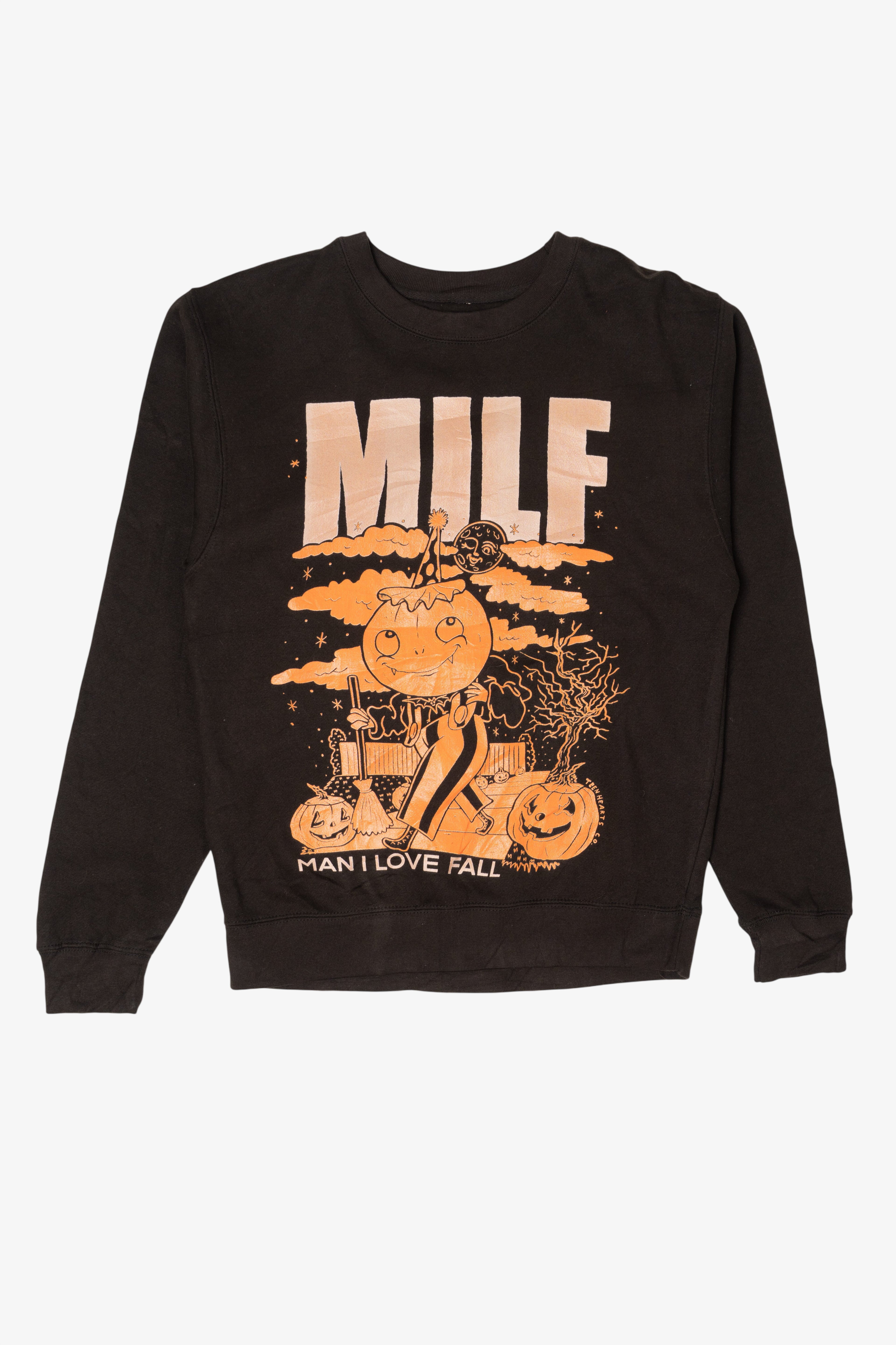 MILF "Man I Love Fall" Autumn Funny Halloween Sweatshirt