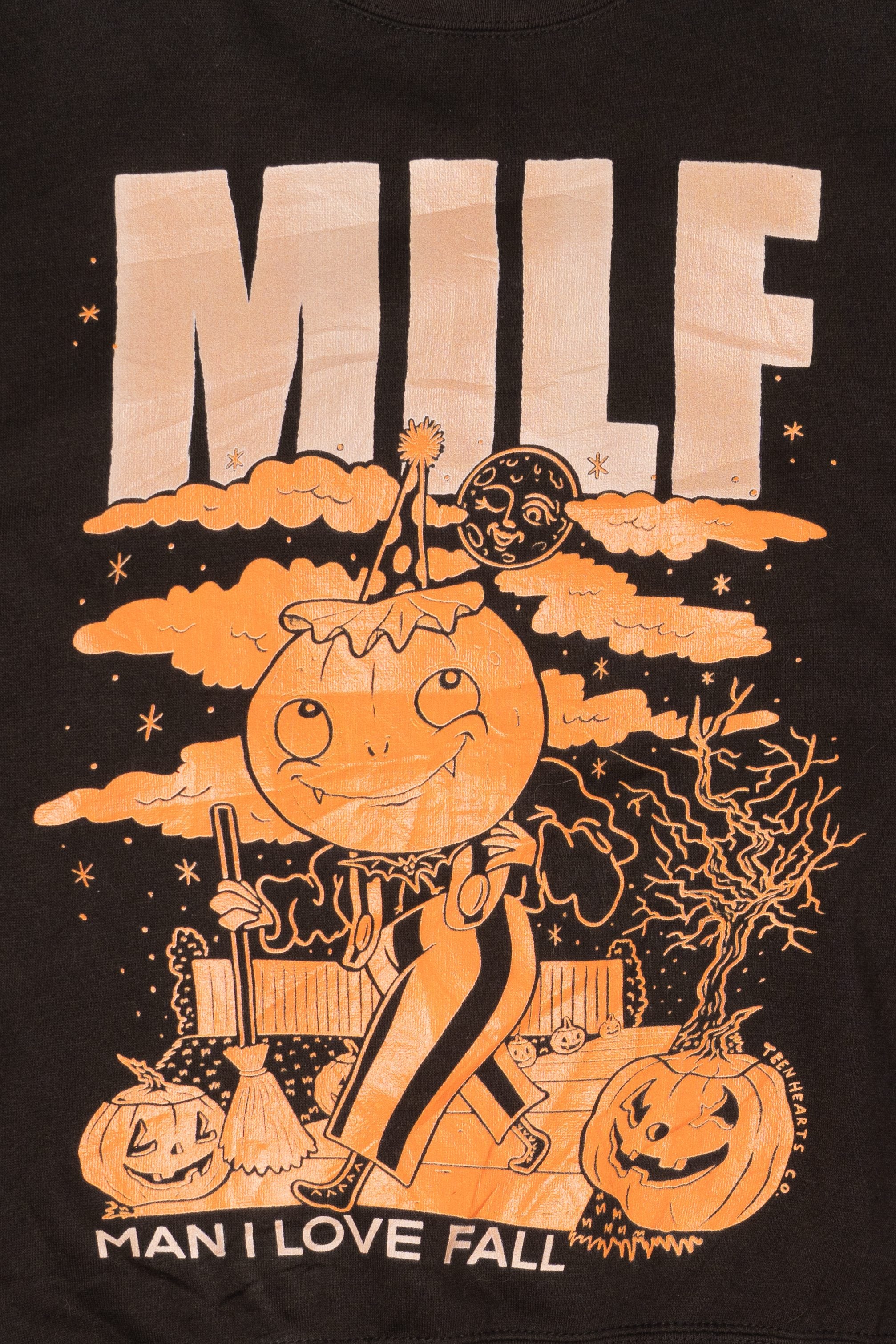 MILF "Man I Love Fall" Autumn Funny Halloween Sweatshirt
