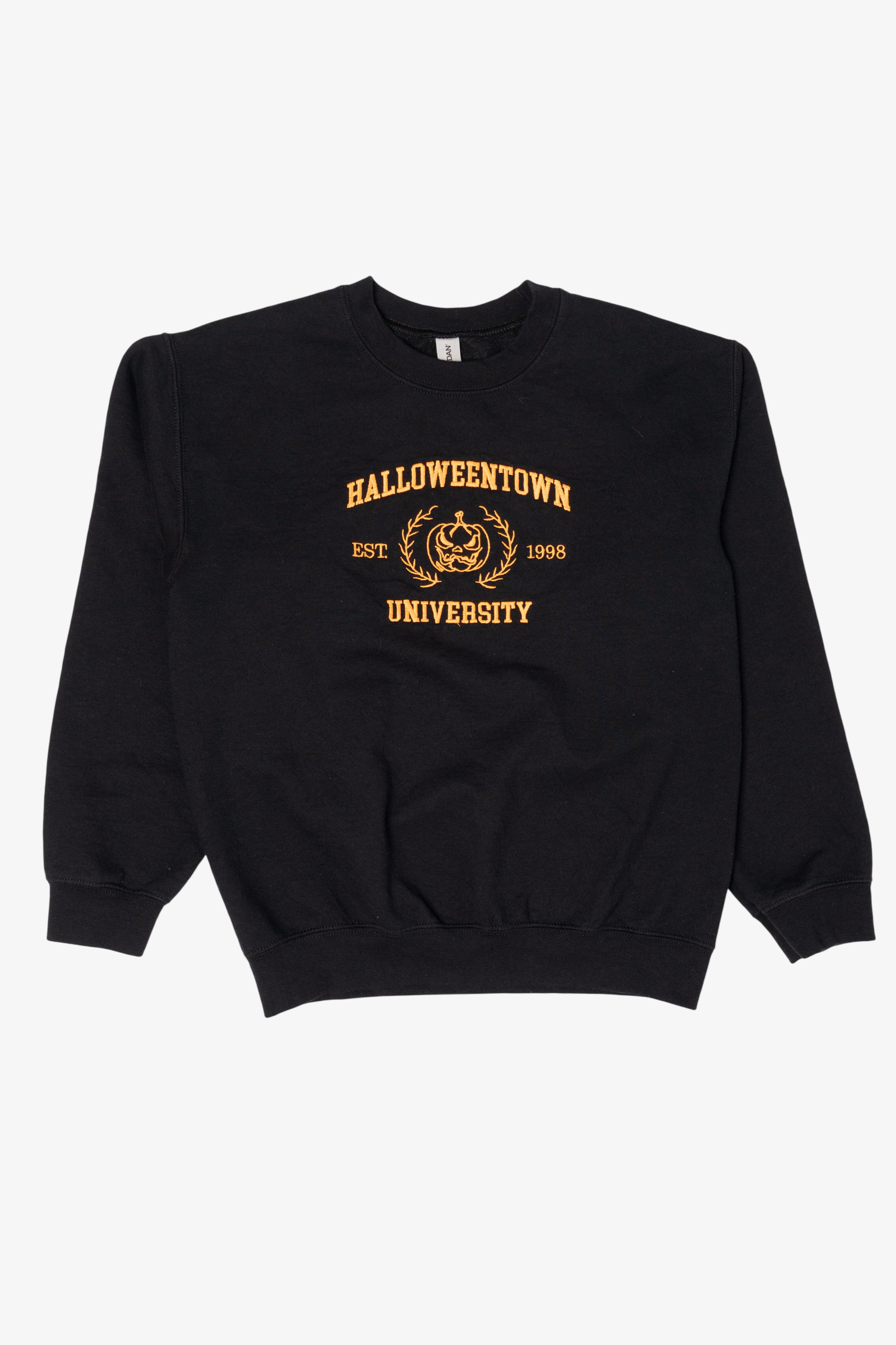 Black "Halloweentown University" Halloween Sweatshirt (2010s)
